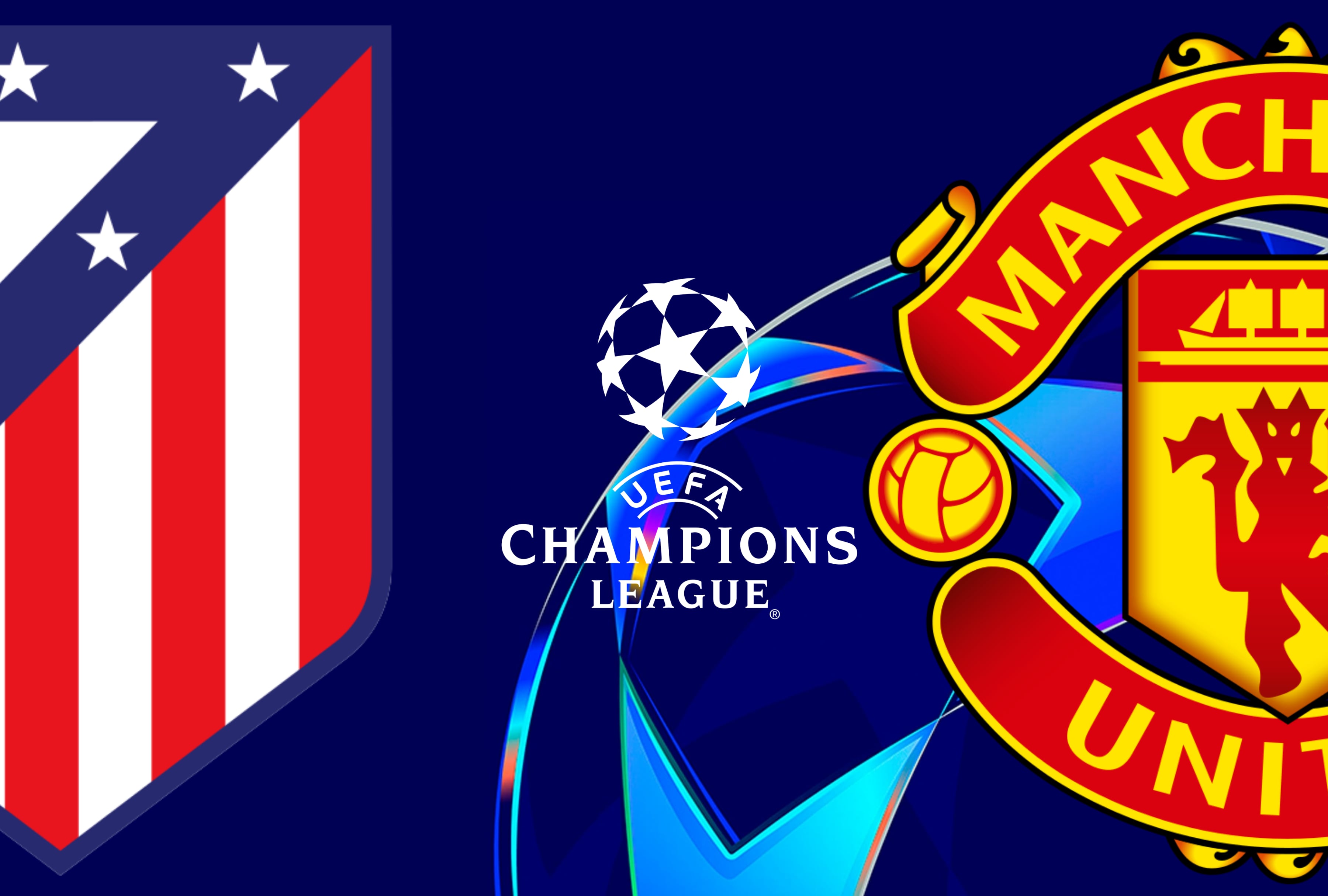 Atlético de Madrid y Manchester United miden fuerzas por la fase de liga de la UEFA Champions League. Conozca los horarios por país y la guía completa de canales para seguir la transmisión en directo. | Crédito: uefa.com / Composición Depor