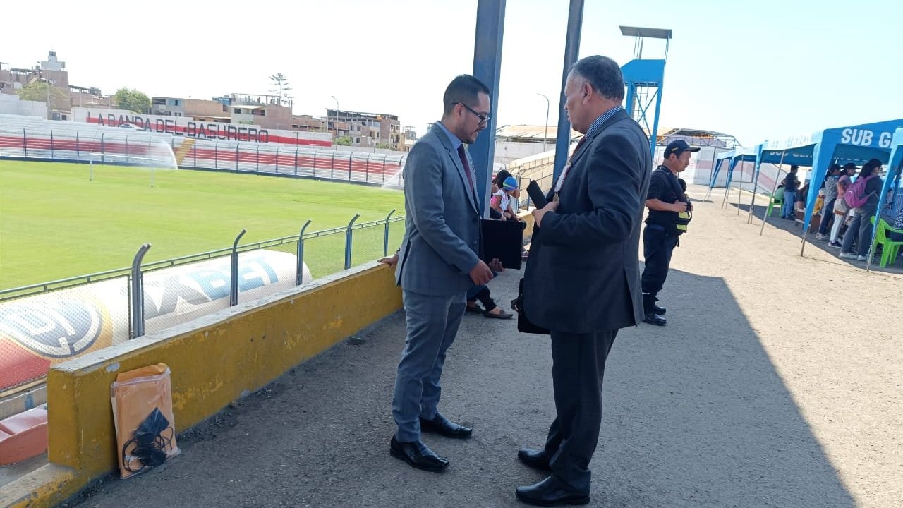 Ministerio Publicó realizó diligencias en instalaciones del Iván Elías Moreno. (Foto: FiscaliaPeru)