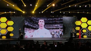 No se cansan de levantar trofeos: Cristiano Ronaldo y Real Madrid fueron premiados en Dubai