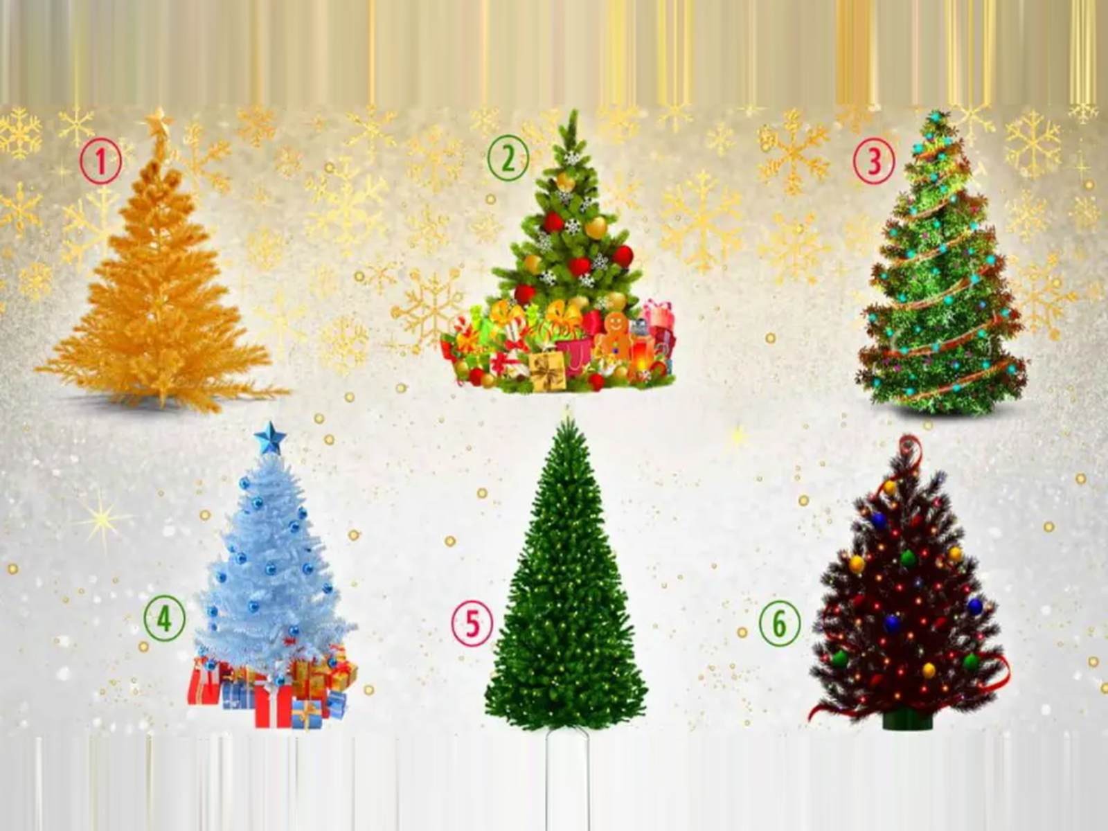 TEST VISUAL | En esta imagen hay bastantes árboles de Navidad. Selecciona uno. (Foto: namastest.net)