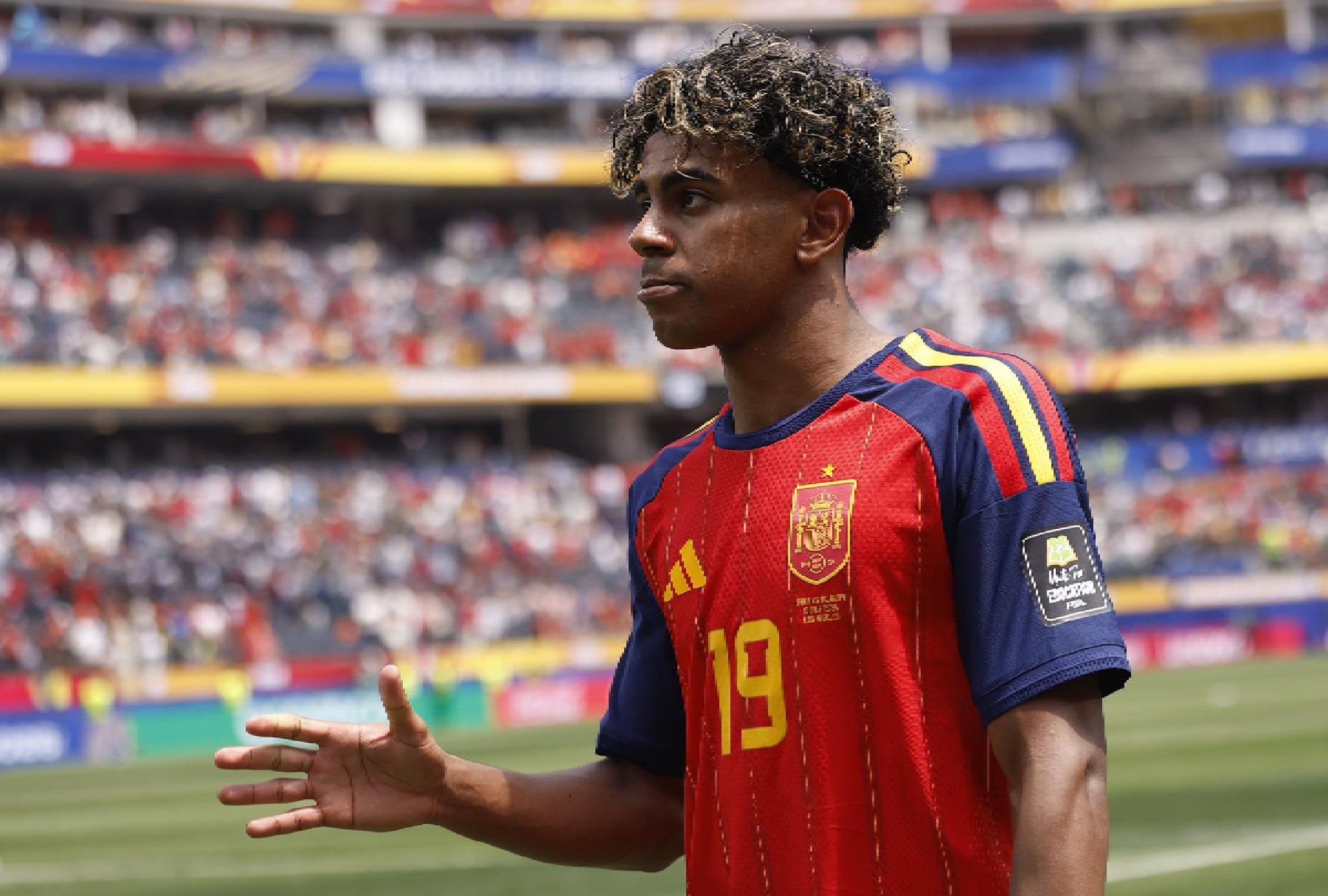 Lamine Yamal solo registra un gol en el Mundial 2026. (Foto: EFE)