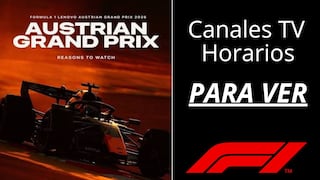 ¿Qué canal TV transmite el GP de Austria 2026 por Campeonato Mundial de F1? Canales y horarios en USA, México y España