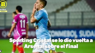 Reacción de la prensa argentina tras el triunfo de Sporting Cristal ante Arsenal de Sarandí
