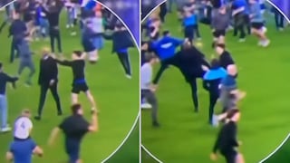 No soportó las burlas: Patrick Vieira se desconoció y golpeó a un hincha del Everton [VIDEO]