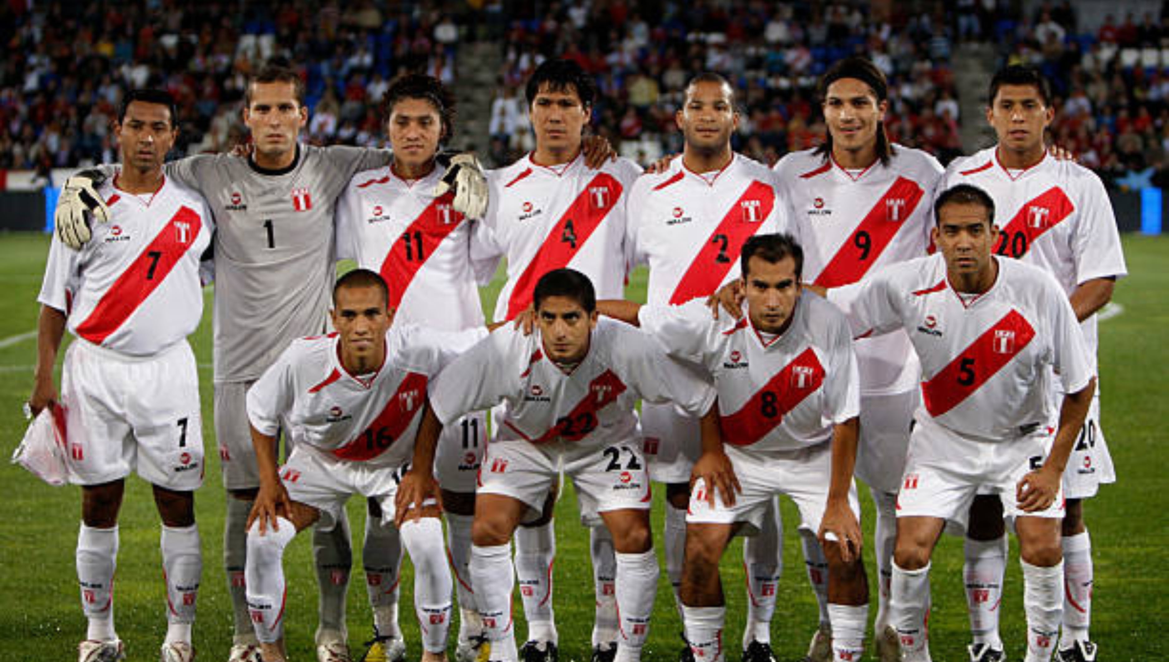 La última alineación con la que Perú enfrentó a España en su más reciente amistoso. (Foto: Getty Images)