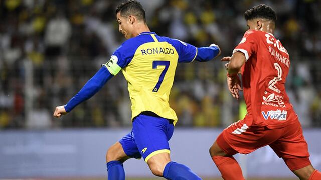 Doble asistencia de Cristiano Ronaldo: Al Nassr venció a Al Taawon y es líder en Arabia Saudí