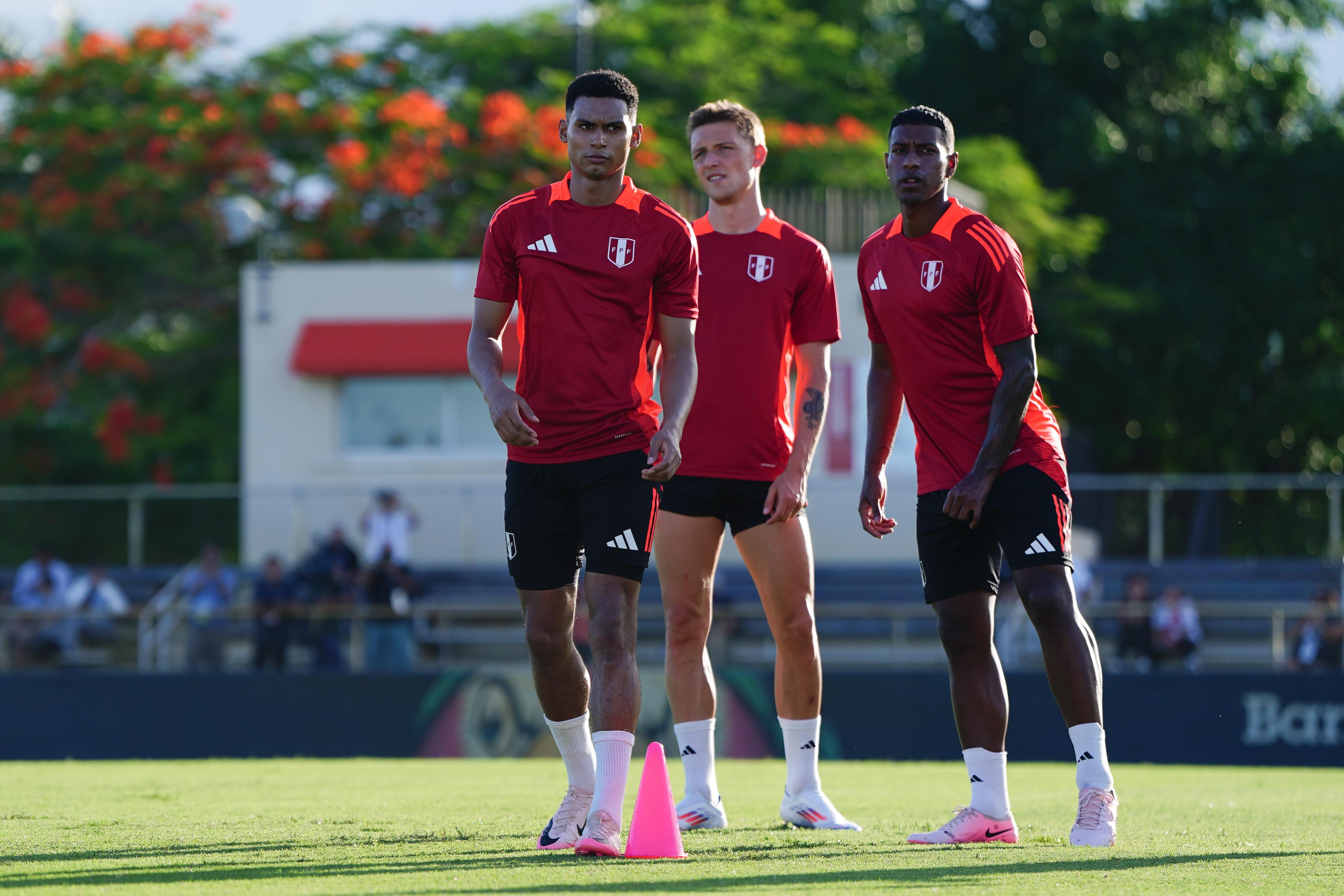 Selección Peruana realizó su último entrenamiento en Miami. (Foto: FPF)