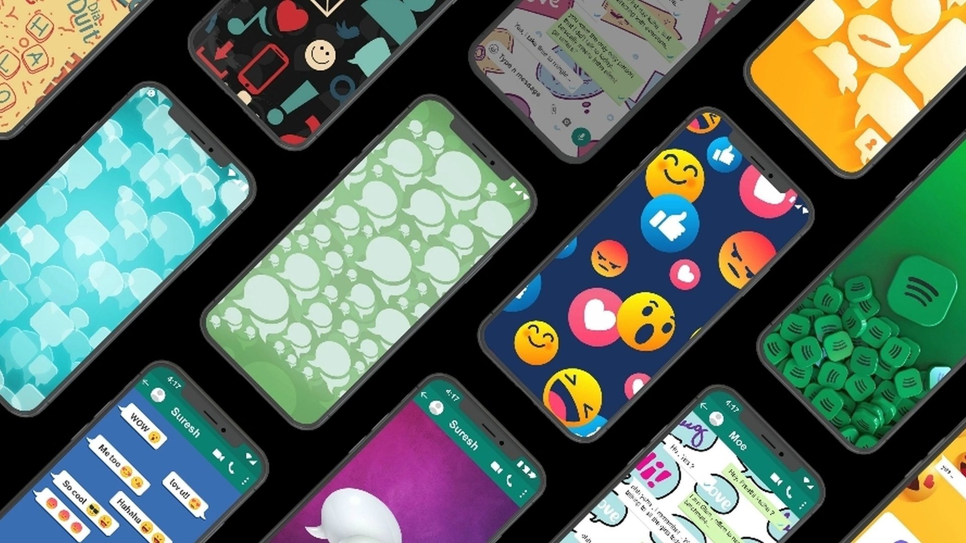 Revisa la ficha técnica de los tres primeros celulares del ranking (Wallpapersforchat)