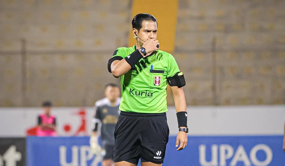 Jordi Espinoza fue designado como árbitro para el clásico entre Universitario vs. Alianza Lima. (Foto: CONAR)