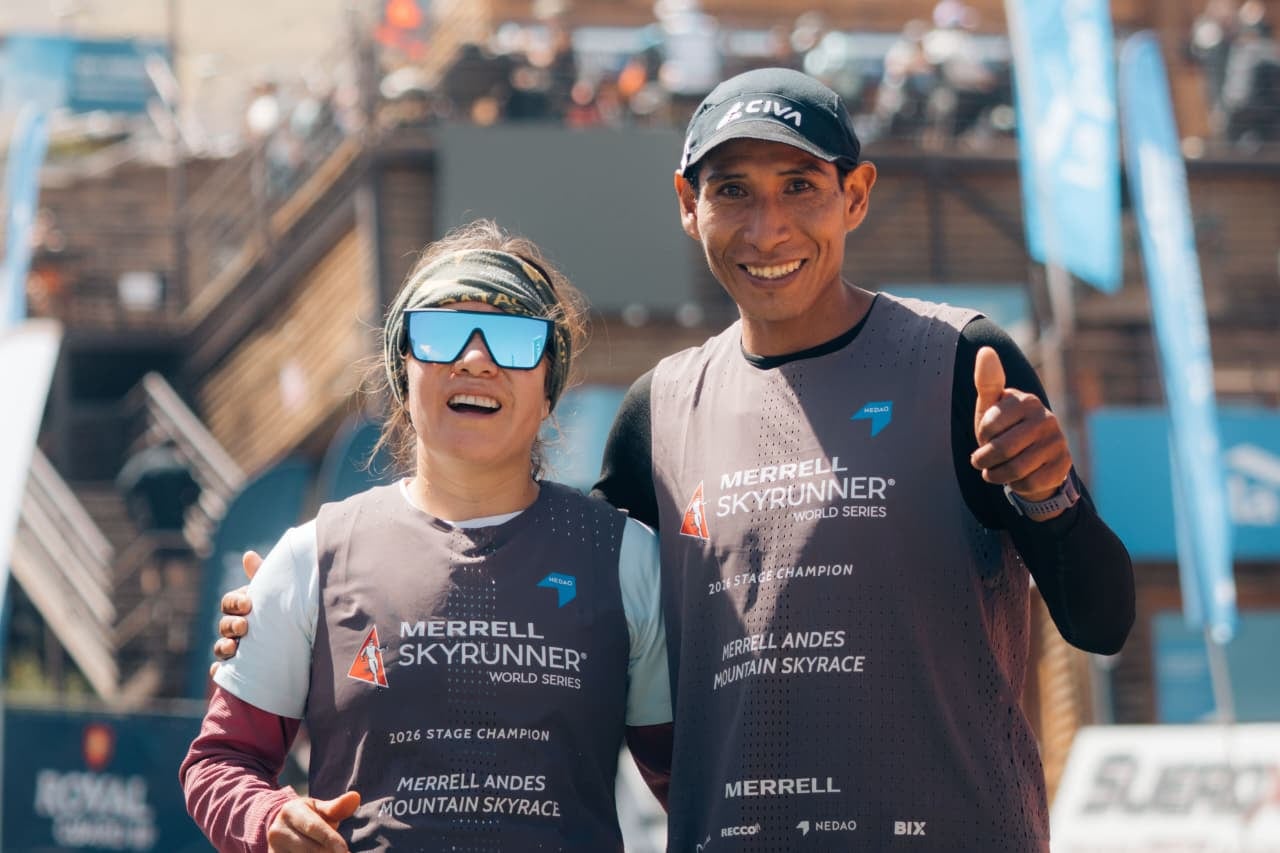 Rosalía Zegarra y José Manuel Quispe buscarán mantener el protagonismo del Perú en el Merrell Skyrunner World Series antes de afrontar la Ultra Trail Cordillera Blanca 2026. (Foto: Difusión)