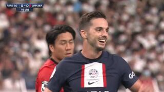 Golazo de Pablo Sarabia en Japón: así llegó el 1-0 de PSG vs Urawa en amistoso