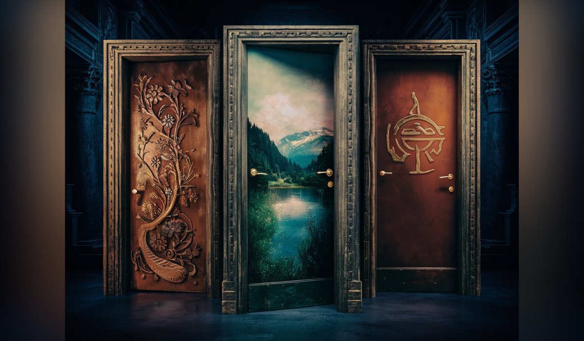 Test de personalidad: elige una puerta en esta imagen para descubrir qué piensan las personas sobre ti (Foto: Depor).