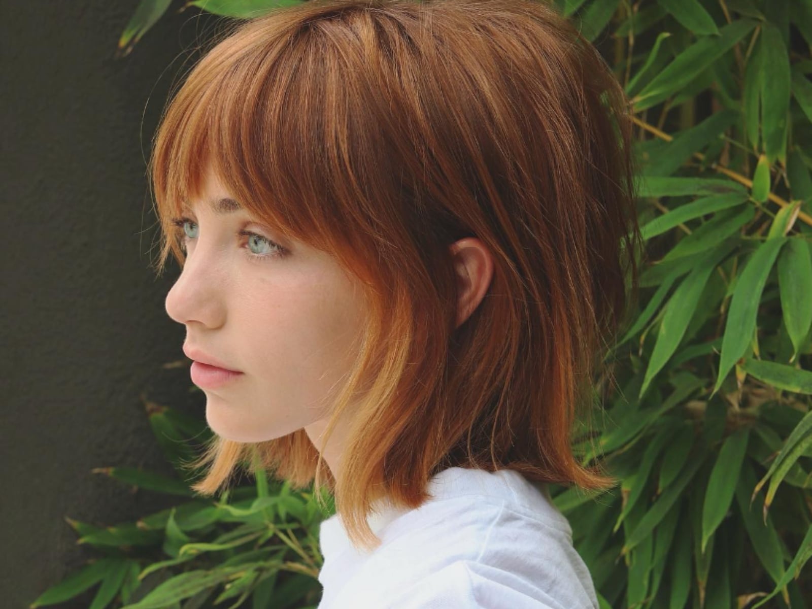 El color de cabello de la intérprete tiene un gran parecido al de Nami (Foto: Emily Rudd / Instagram)