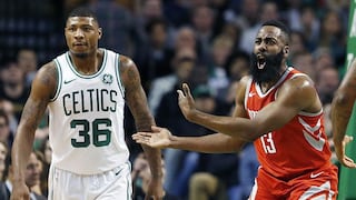 ¿Eres tú, Harden? Celtics remontaron 26 puntos a los Rockets en un polémico final [VIDEO]