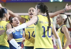 Perú vs. Brasil (0-3): video, puntos y sets ganados por el Campeonato Sudamericano de Vóley Sub-17