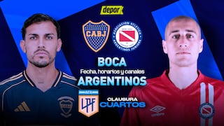 Canales de TV, Boca vs. Argentinos Juniors: horarios y transmisión del Torneo Clausura 2025