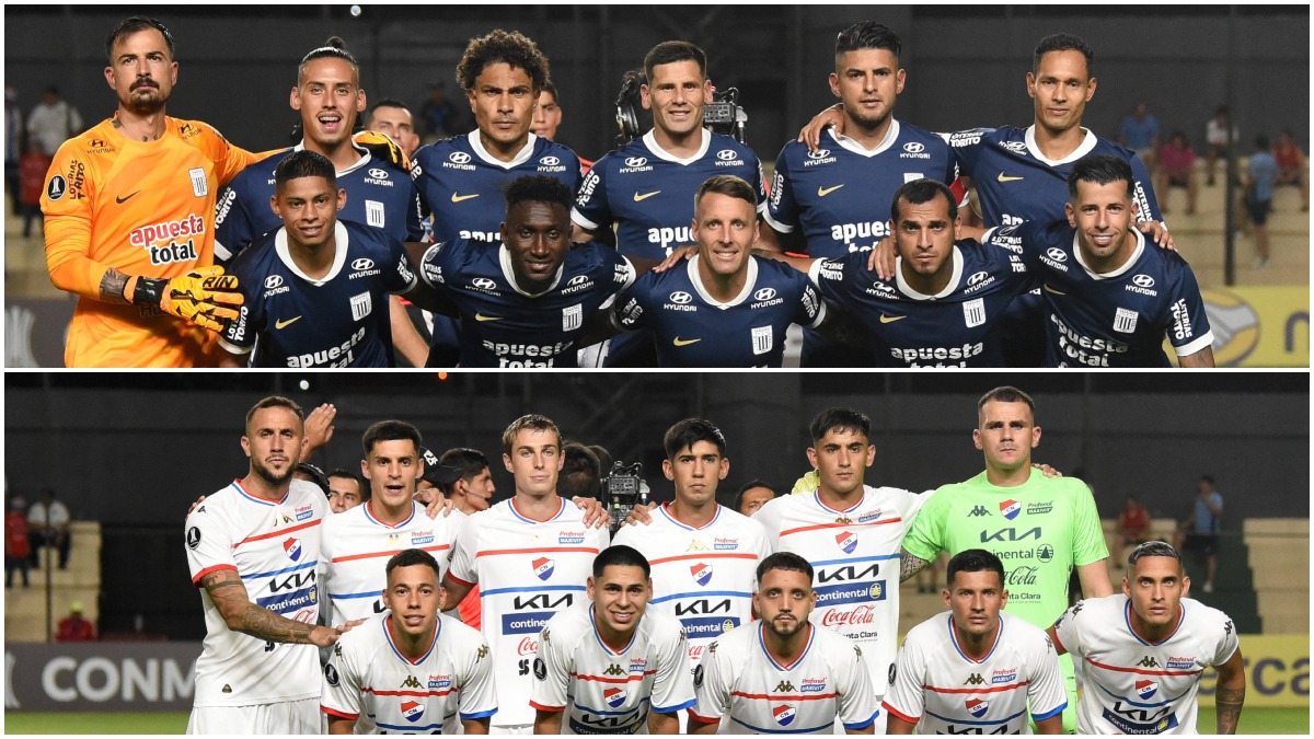 Alianza Lima y Nacional de Paraguay se enfrentan en Matute. (Foto: Conmebol)