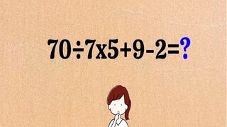 Si te consideras inteligente, te desafío a resolver este reto matemático en pocos segundos