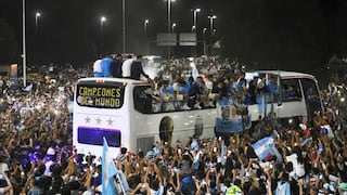 No se salvó nadie: fueron a recibir a Argentina tras el Mundial y les robaron las ruedas a sus autos