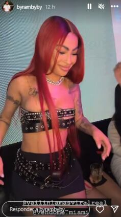 La parejita celebró su reconciliación en una discoteca (Fofto: Byby / Instagram)