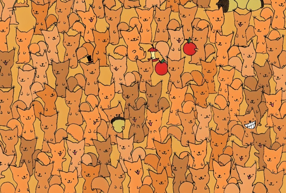 Reto visual: Solo los más rápidos encontrarán al ratón oculto entre los gatos en menos de 8 segundos (Foto: Depor)