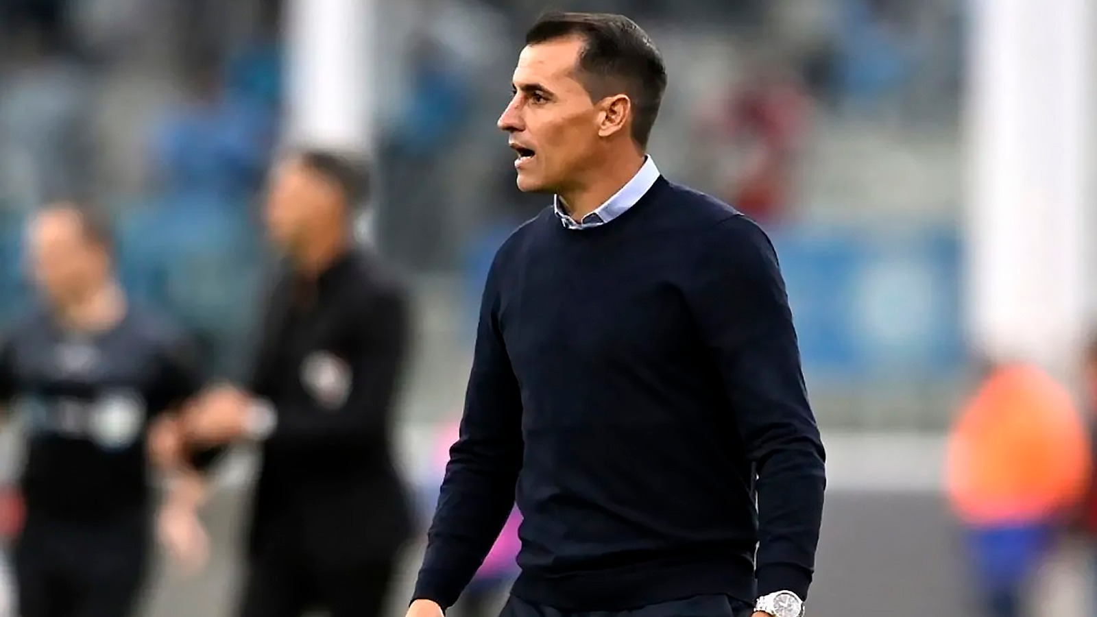 Guillermo Farré es el entrenador de Sporting Cristal. (Foto: AFP)