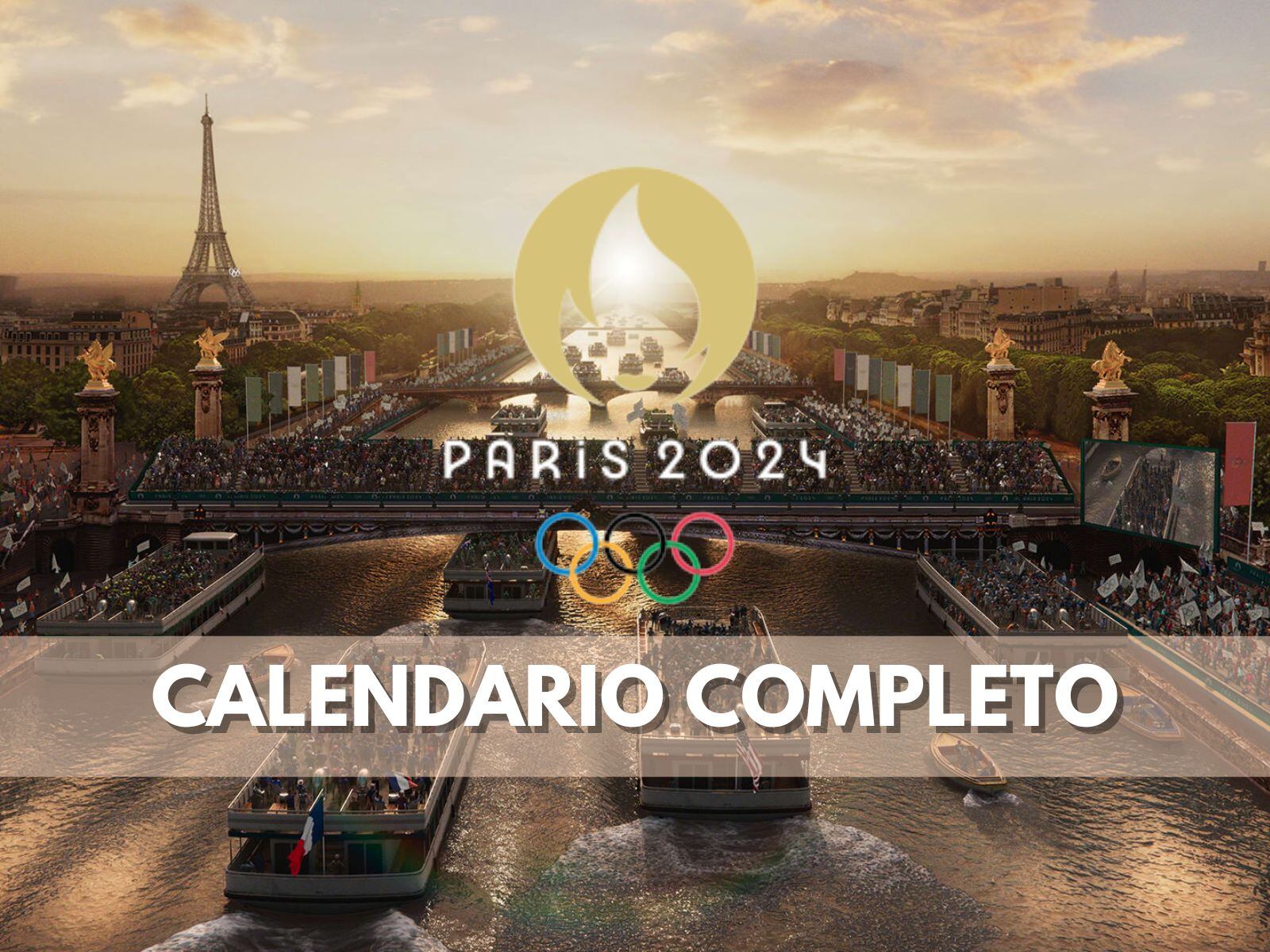 ¡Que comience la cuenta regresiva! Obtén el calendario completo de los Juegos Olímpicos París 2024. Marca tus fechas favoritas y prepárate para vivir la pasión del deporte en estado puro. | Crédito: olympics.com / Composición Mix