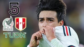Canal 5 transmitió el partido México 1-1 Perú por fecha FIFA 2026