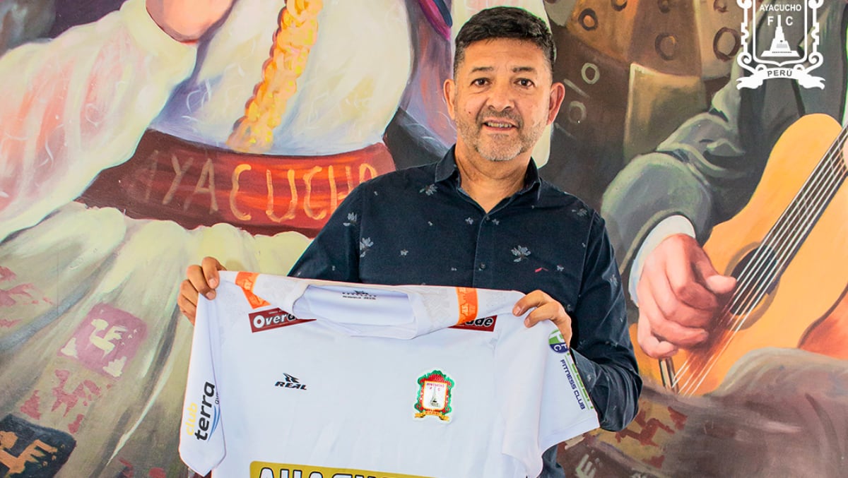 Sergio Castellanos es actual DT de Ayacucho FC | Foto: Ayacucho FC