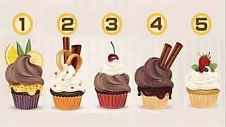 Descubre tu personalidad romántica según tu elección de un cupcake