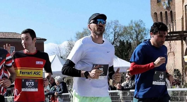 Leonardo Bonucci, campeón de la Eurocopa 2020 con Italia, ha completado la Maratón de Londres con un tiempo oficial de 5 horas, 2 minutos y 9 segundos. (Foto: Associated Press)