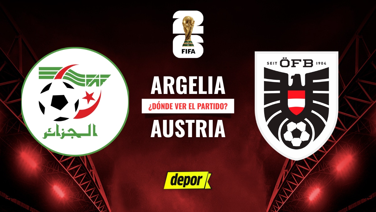Argelia vs. Austria por la fecha 3 del Mundial 2026. (Foto: Composición Depor)