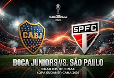 ¿A qué hora juega y qué canal transmite Boca Juniors vs. Sao Paulo EN VIVO hoy por Copa Sudamericana 2026? Horarios y canales TV