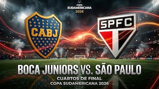 ¿A qué hora juega y qué canal transmite Boca Juniors vs. Sao Paulo por la Copa Sudamericana 2026?