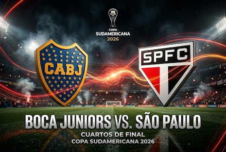 ¿A qué hora juega y qué canal transmite Boca Juniors vs. Sao Paulo por la Copa Sudamericana 2026?