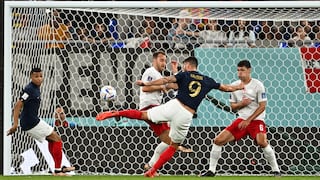 Francia le ganó 2-1 a Dinamarca: goles y crónica del partido por el Mundial Qatar 2022