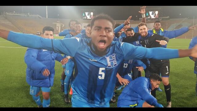 ¡Histórico! Selección de fútbol masculino de Honduras venció a México y peleará por el oro en Lima 2019