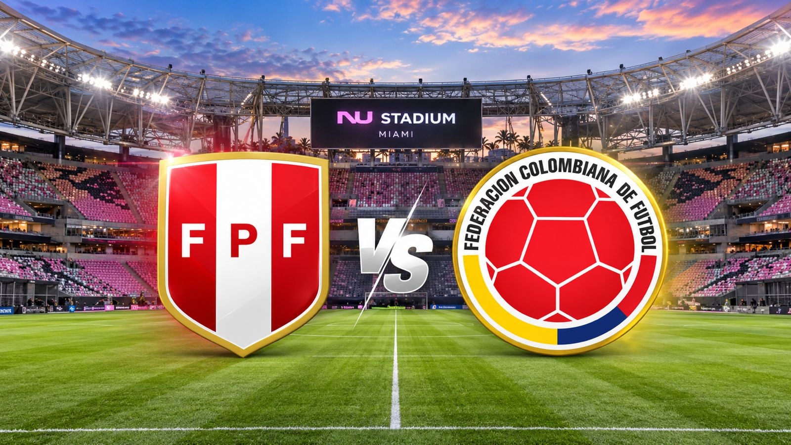 Perú vs. Colombia se topan en Miami igualados en sus enfrentamientos amistosos. (Difusión)