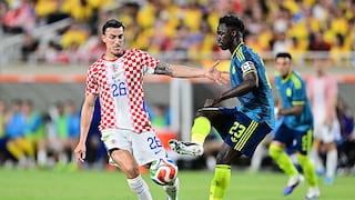 Video, goles y mejores jugadas: Colombia vs. Croacia (1-2), por amistoso FIFA