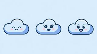 Escoge una de las nubes en la ilustración para conocer cuál es tu mayor anhelo