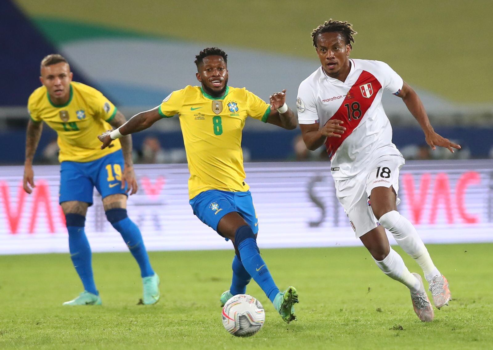Perú vs. Brasil por la Copa América 2021 (Foto: FPF)