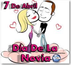 Imágenes para dedicar vía redes sociales por el Día de la Novia 2024. (Foto: Internet).