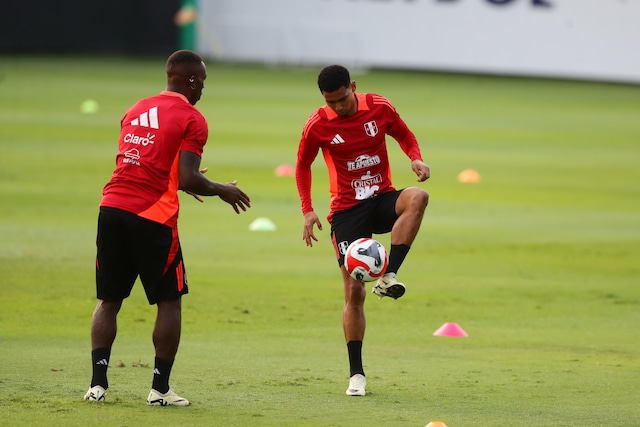 Así fueron los entrenamientos de la Selección Peruana. (Foto: Jesús Saucedo / GEC)