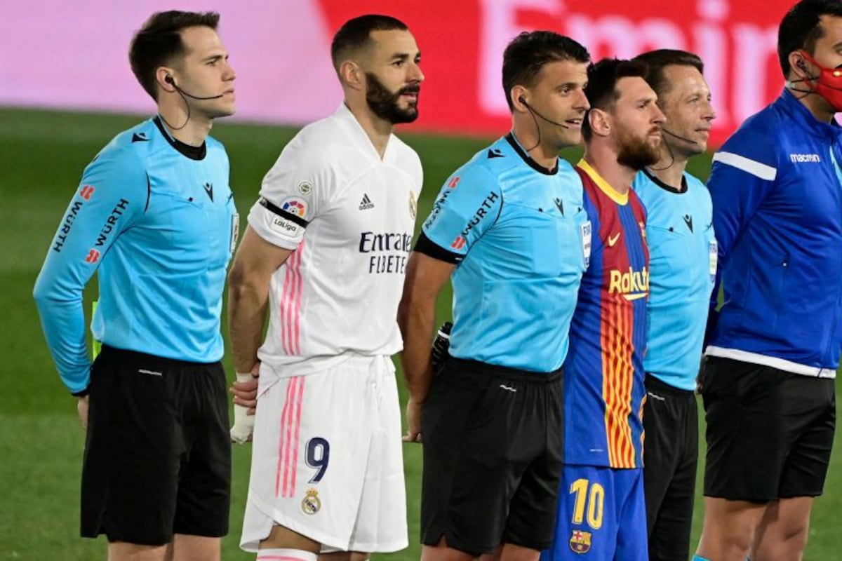 Gil Manzano, the referee of the Clásico