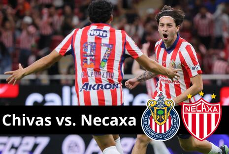 ¿En qué canal transmite Chivas de Guadalajara vs. Necaxa EN VIVO hoy por la Liga MX 2026 en EE.UU. y México?
