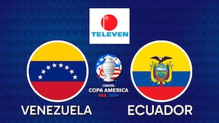 Televen transmitió el Venezuela 2-1 Ecuador por la primera fecha de la Copa América 2024