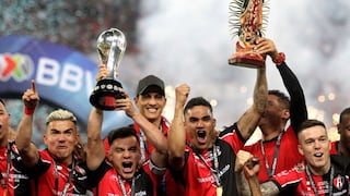Con la virgen en mano: la celebración de Santamaría tras coronarse bicampeón en la Liga MX [VIDEO]