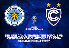 ▷ ¿Qué canales TV transmiten Torque vs. Cienciano EN VIVO ahora por cuartos de la Copa Sudamericana 2026?