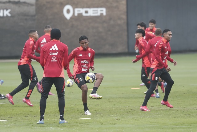 La Selección Peruana inició una nueva semana de entrenamientos en la Videna. (Foto: GEC / Jesús Saucedo)