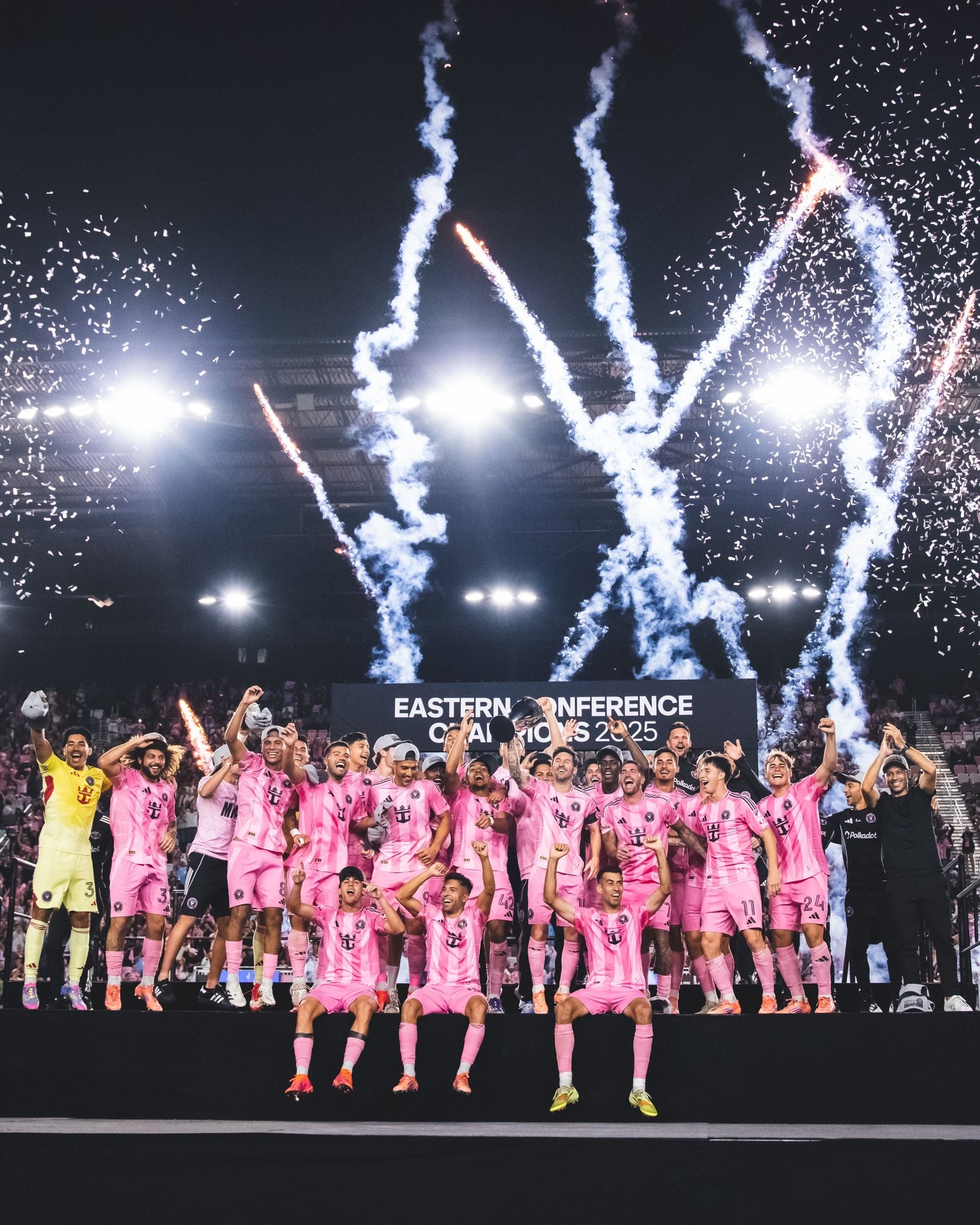 El Inter de Miami se proclamó ganador de la Conferencia Este. (Foto: @InterMiamiCF)